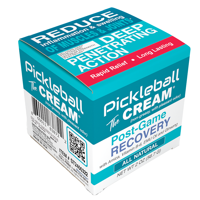 PickleBall Cream ™ Post-Game Recovery Formulated